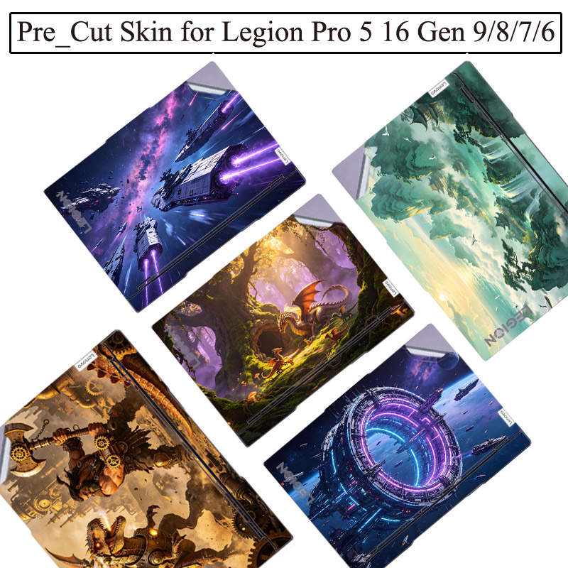 Victus Laptop Accessories - ฟิล์มสติกเกอร์ไวนิลลาย Beauty Skin สำหรับปกป้องหน้าจอแล็ปท็อป Legion Pro