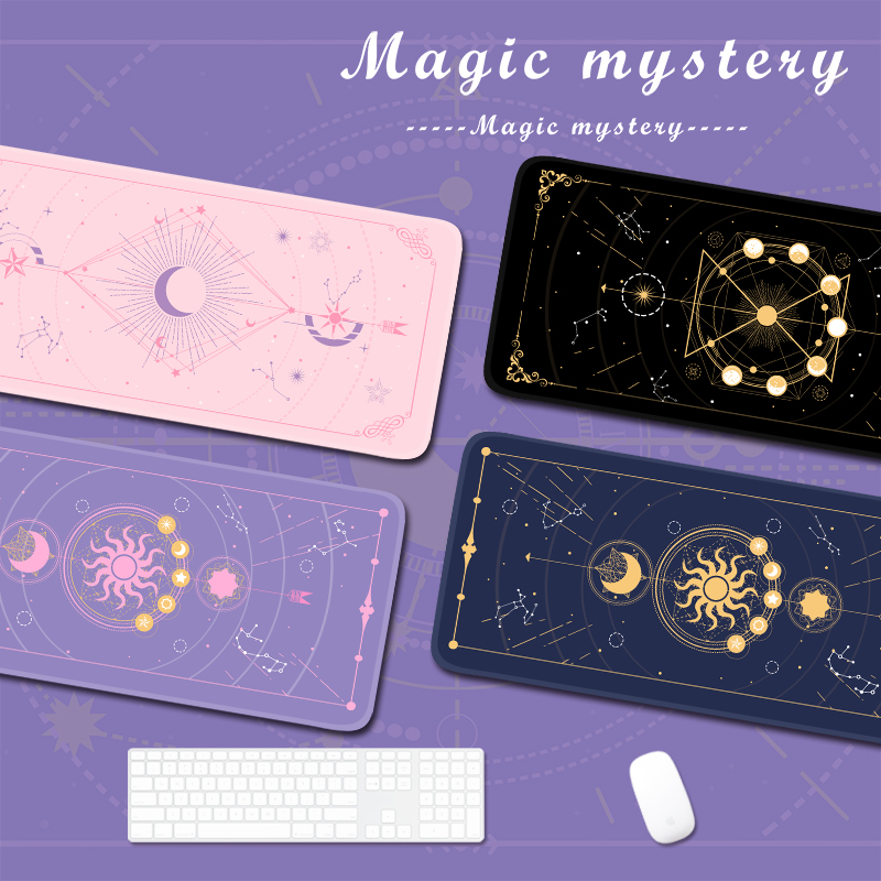 Laptop Extra Accessories - Magic Moon Star สีม่วงขนาดใหญ่พิเศษ Kawaii สาว