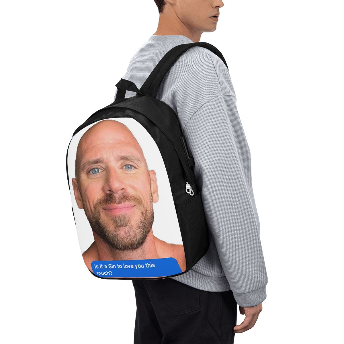 Laptop Original Accessories - จอห์นนี่ ซินส์ ฟลิร์ตตี้ เท็กซ์ บับเบิ้ลกระเป๋าเป้สะพายหลัง กระเป๋าใส่โน๊ตบุ๊ค