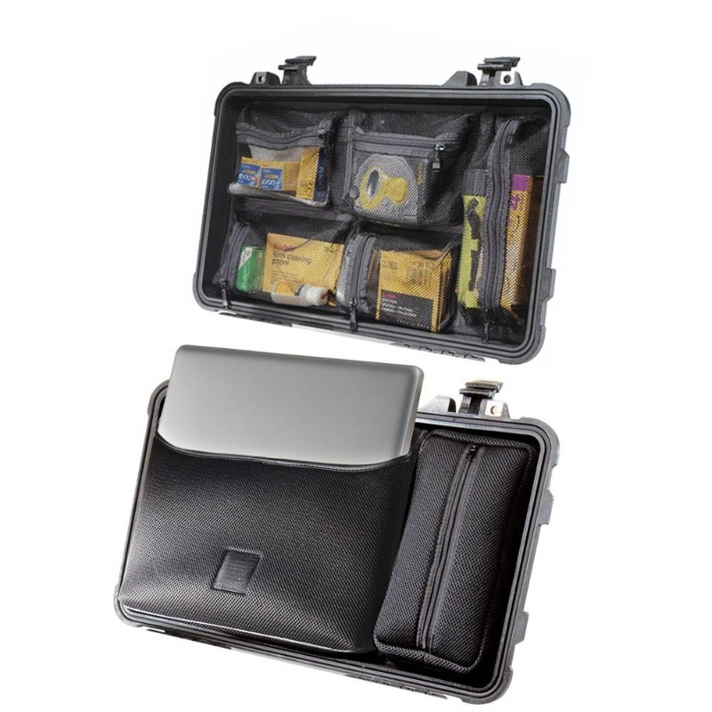 Laptop Accessories Kit Bag - 1560 ชุดอุปกรณ์จัดระเบียบสำหรับกระเป๋าแข็ง ฝาปิด ตาข่าย กระเป๋าเก็บแล็ปท็อป พร้อมแผ่นกั้นปรับได้