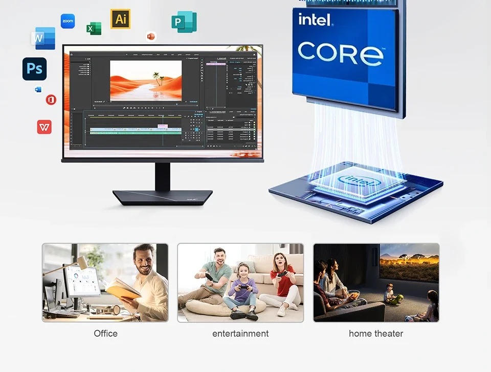 มินิพีซีใหม่ คอมพิวเตอร์ Intel - Laptop Accessories Sleeve บทวิจารณ์และราคา