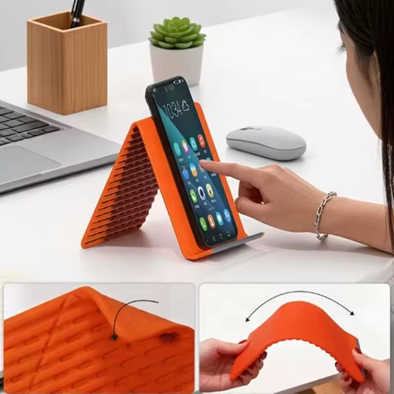 ขาตั้งโทรศัพท์แบบพกพาซิลิโคนสำ - Laptop Extra Accessories บทวิจารณ์และราคา