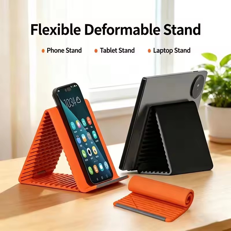 ขาตั้งโทรศัพท์แบบพกพาซิลิโคนสำ - Laptop Extra Accessories บทวิจารณ์และราคา