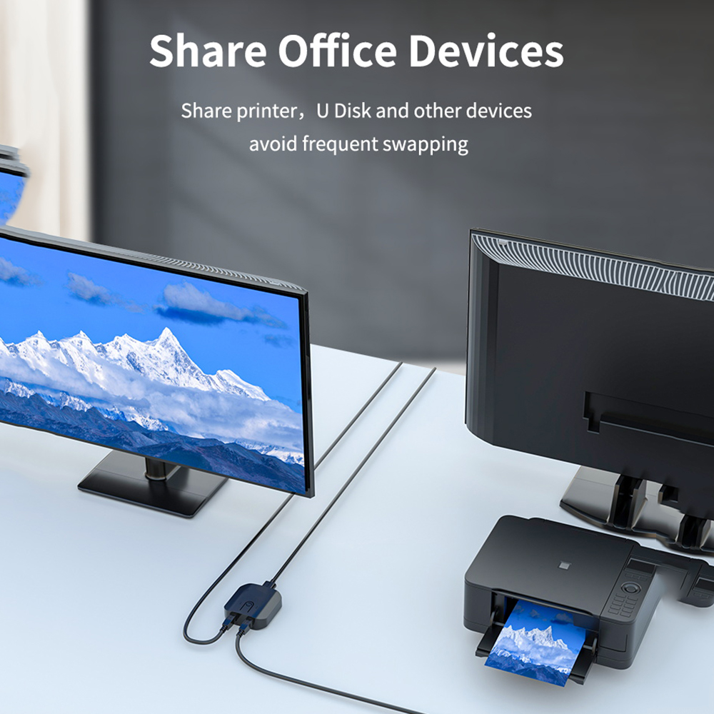 2X1กล่องสวิตช์ KVM ตัวเลือกสวิ - Laptop Extra Accessories บทวิจารณ์และราคา