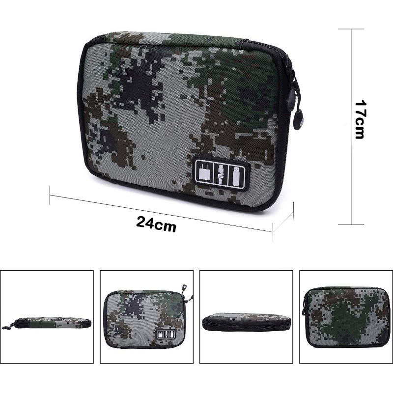 อุทัยกระเป๋าเก็บดิจิตอล USB Da - Laptop Accessories Kit Bag บทวิจารณ์และราคา