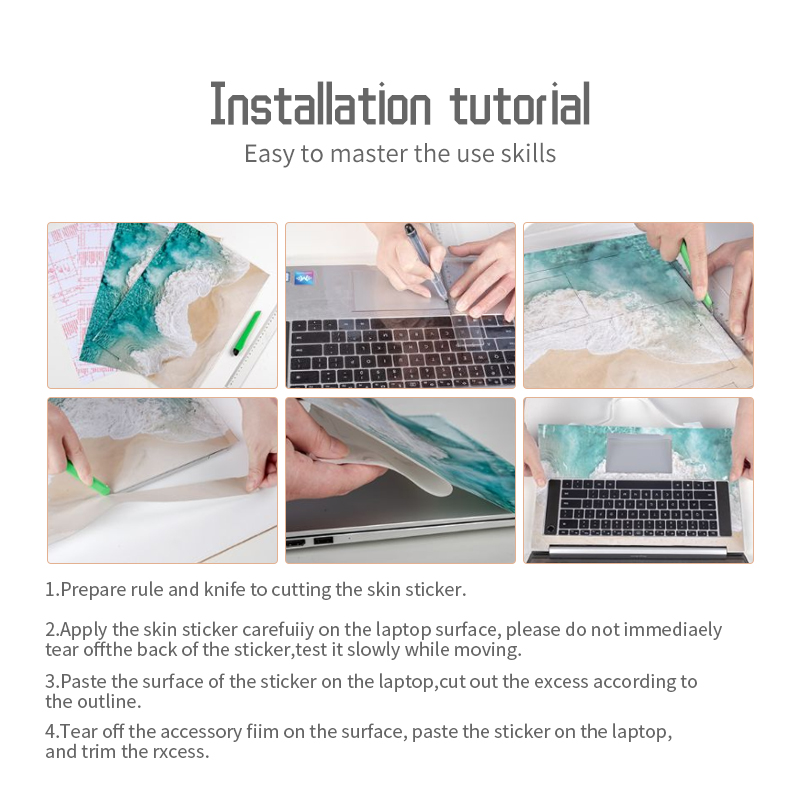 DIY สกินแล็ปท็อปสติกเกอร์ไวนิล - Victus Laptop Accessories บทวิจารณ์และราคา