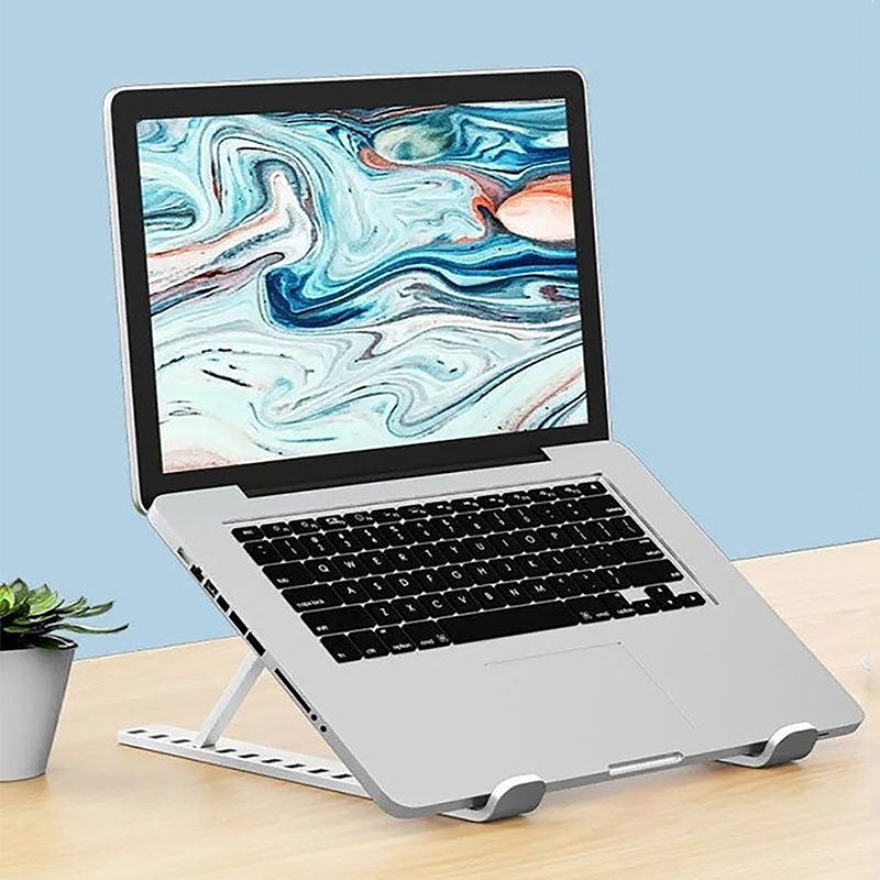 ขาตั้งแล็ปท็อปพลาสติกแบบปรับได - Laptop Stand Portable บทวิจารณ์และราคา